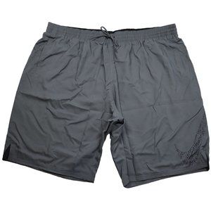 Nike Swim Shorts Big & Tall Size 4XL Gray Performance Athletic Volley Trunks NEW